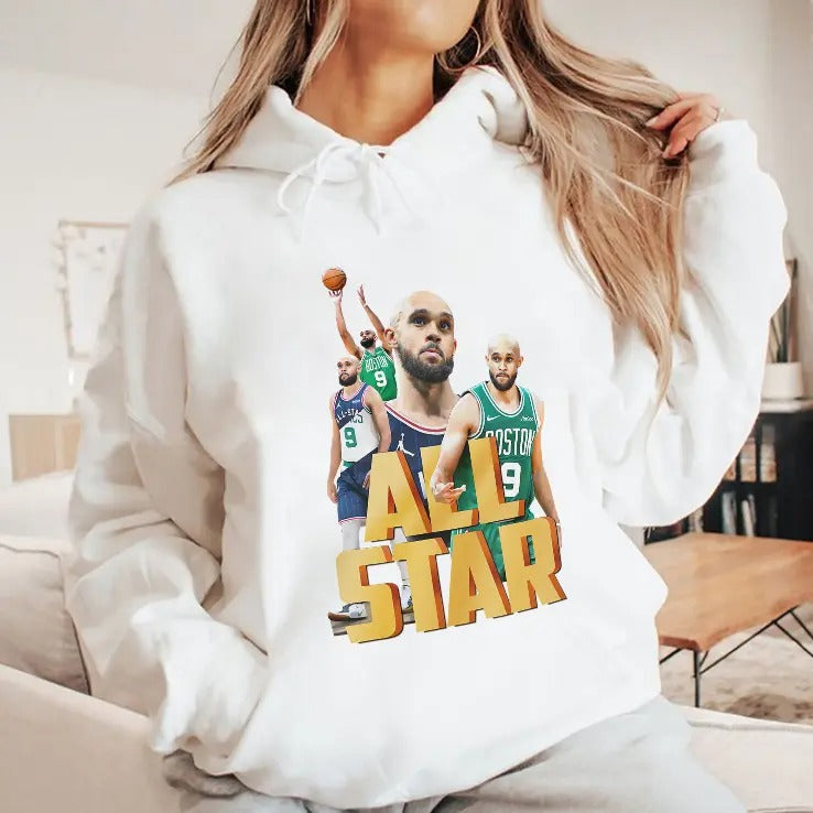 Boston Celtics Derrick White All-Star T Shirt