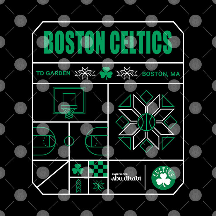 Boston Celtics Experience Abu Dhabi T Shirt