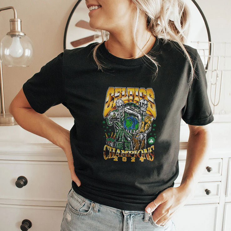 Boston Celtics Warren Lotas NBA Champions 2024 T Shirt