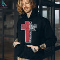 Boston Red Sox I Can Do All Things Through Christ Cross T Shirt