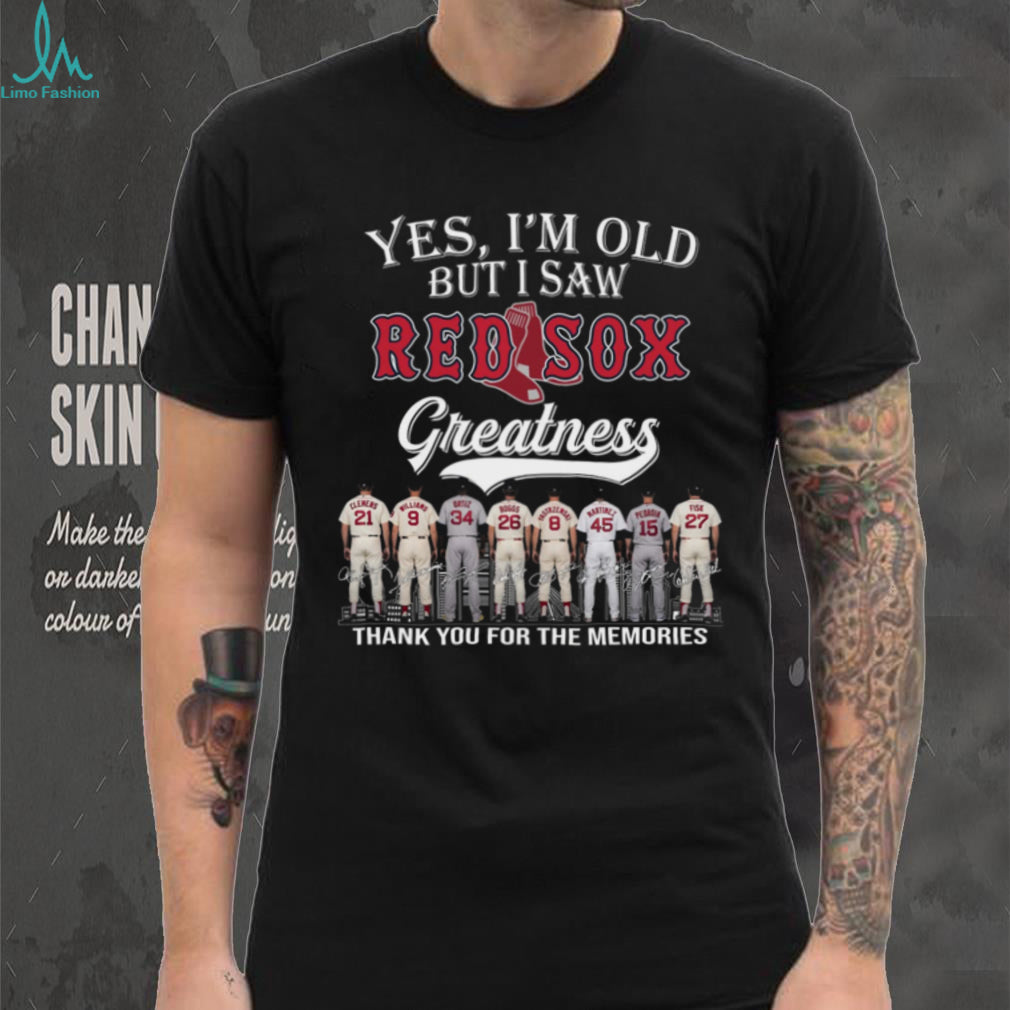 Boston Red Sox MLB Baseball Team Legends Vintage Style Retro Fan Men Women Shirt