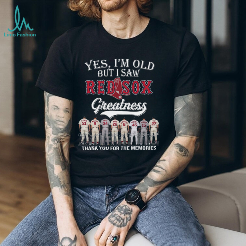 Boston Red Sox MLB Baseball Team Legends Vintage Style Retro Fan Men Women Shirt