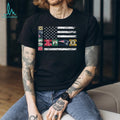 Boston Sports Teams American Flag Distressed Shirt