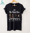 Boston The Big Three Era Celtics Bird McHale Parish Lucky Vintage Retro Shirt