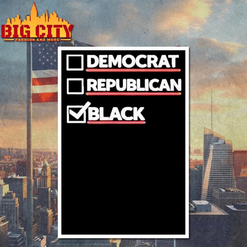 Boyce Watkins Democrat Republican Black Shirt