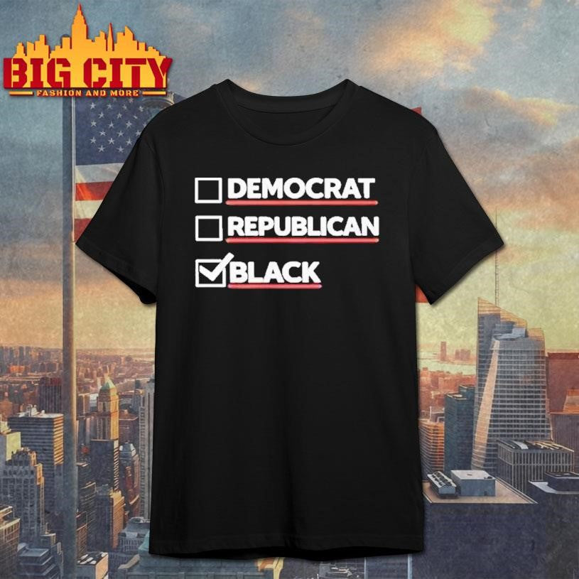 Boyce Watkins Democrat Republican Black Shirt