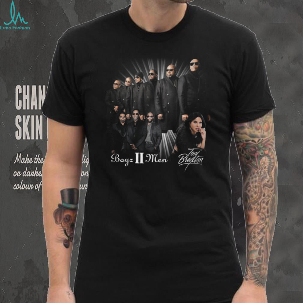 Boyz II Men and Toni Braxton 90s R&B Legends Concert Style T Shirt