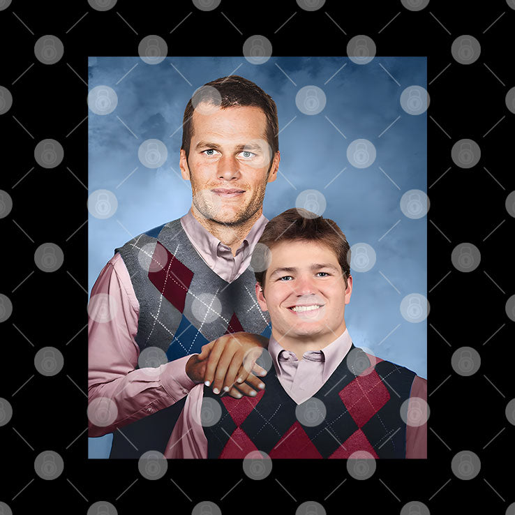 Brady And Maye New England Football Step Brothers T Shirt