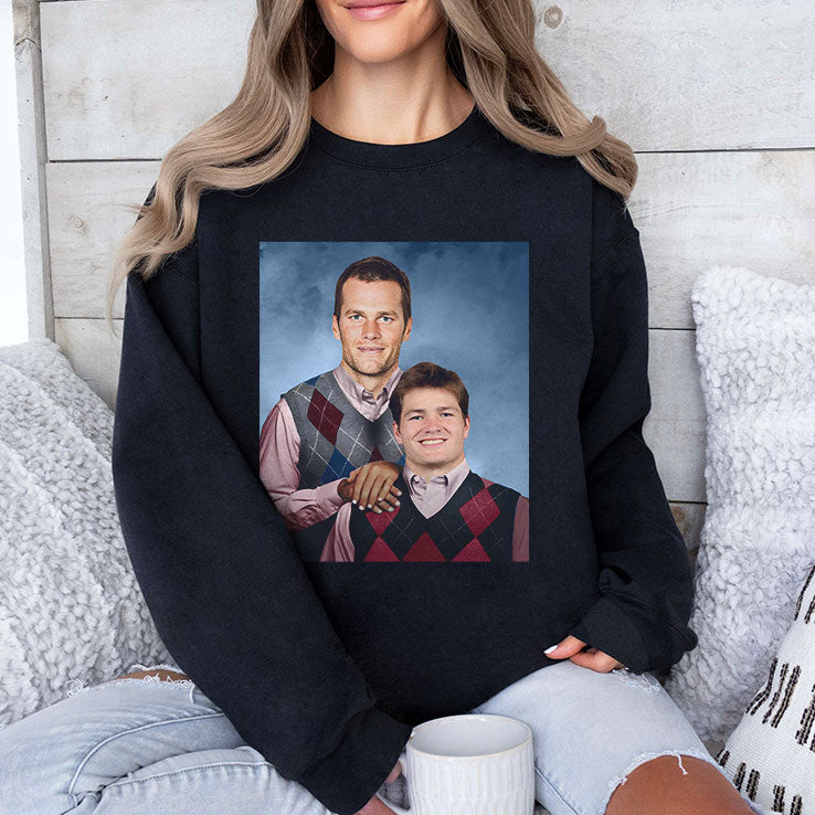 Brady And Maye New England Football Step Brothers T Shirt