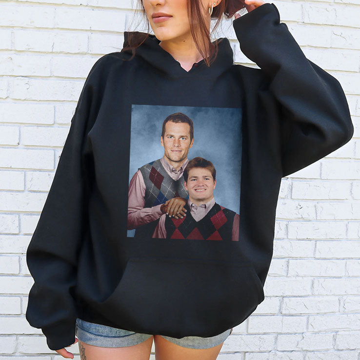 Brady And Maye New England Football Step Brothers T Shirt