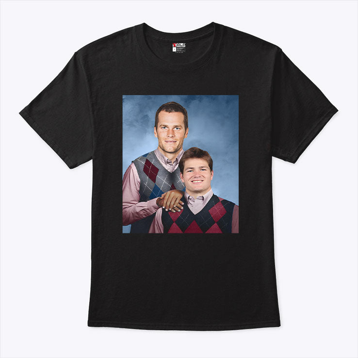 Brady And Maye New England Football Step Brothers T Shirt