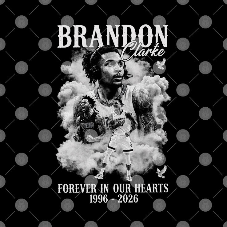 Brandon Clarke Forever In Our Hearts 1996-2026 T Shirt