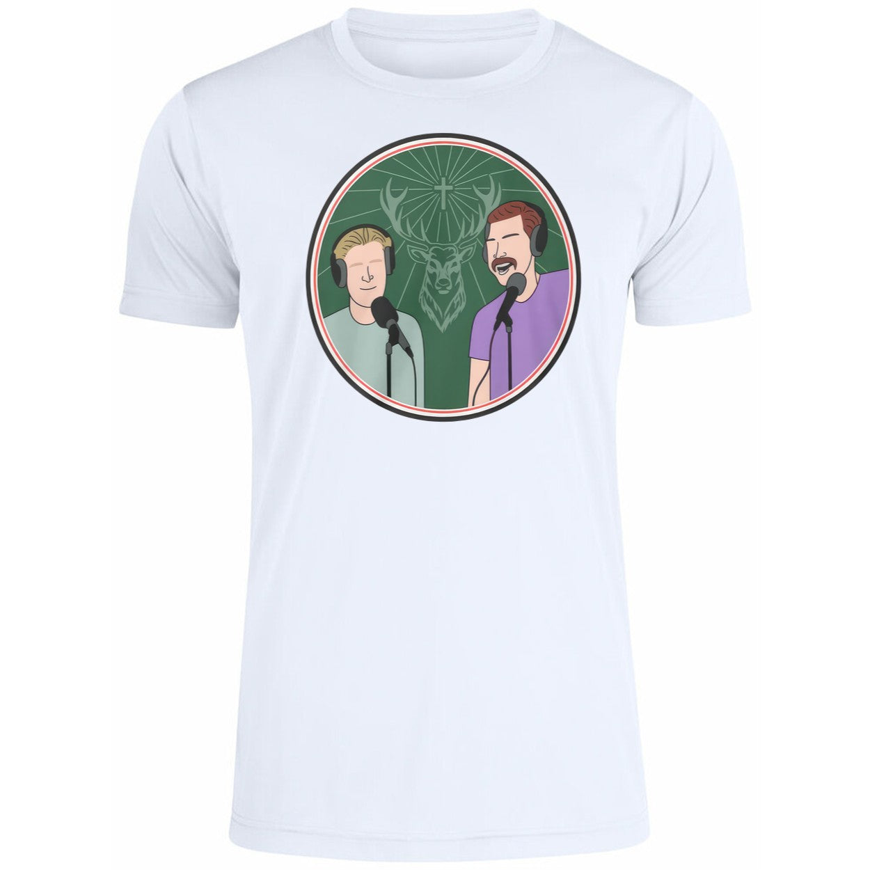 Brandon Walker Mark Titus Mostly Podcast Jagermeister Shirt