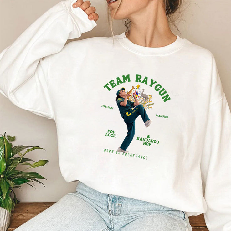 Breakdancing Like Raygun Team Raygun Shirt