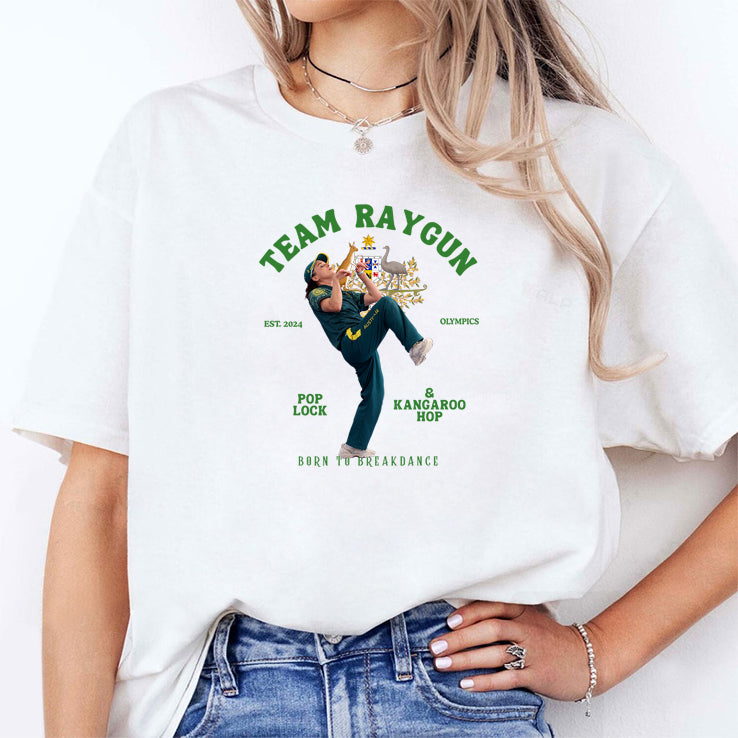 Breakdancing Like Raygun Team Raygun Shirt