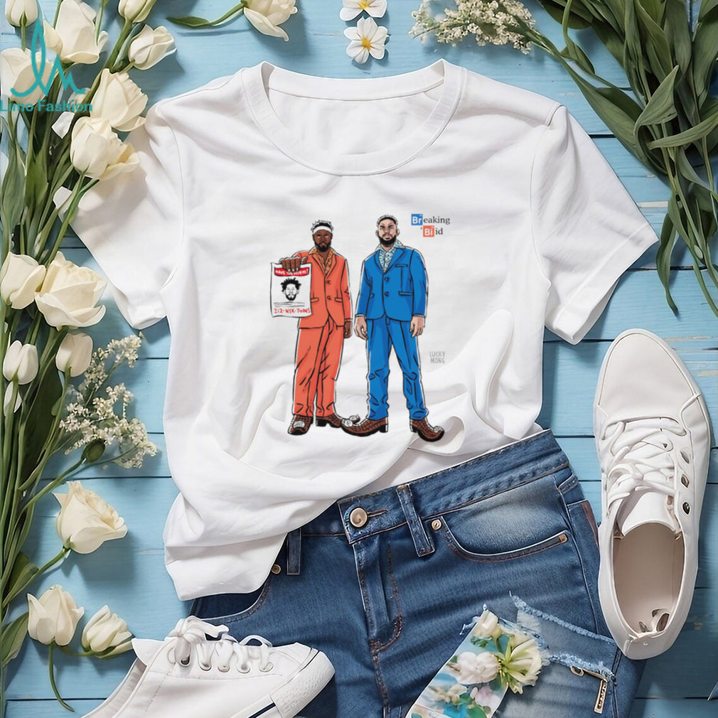Breaking Bid Lucky Mong New York Basketball Parody T Shirt