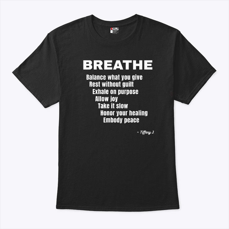 Breath Balance What You Give Rest Without Guilt T Shirt