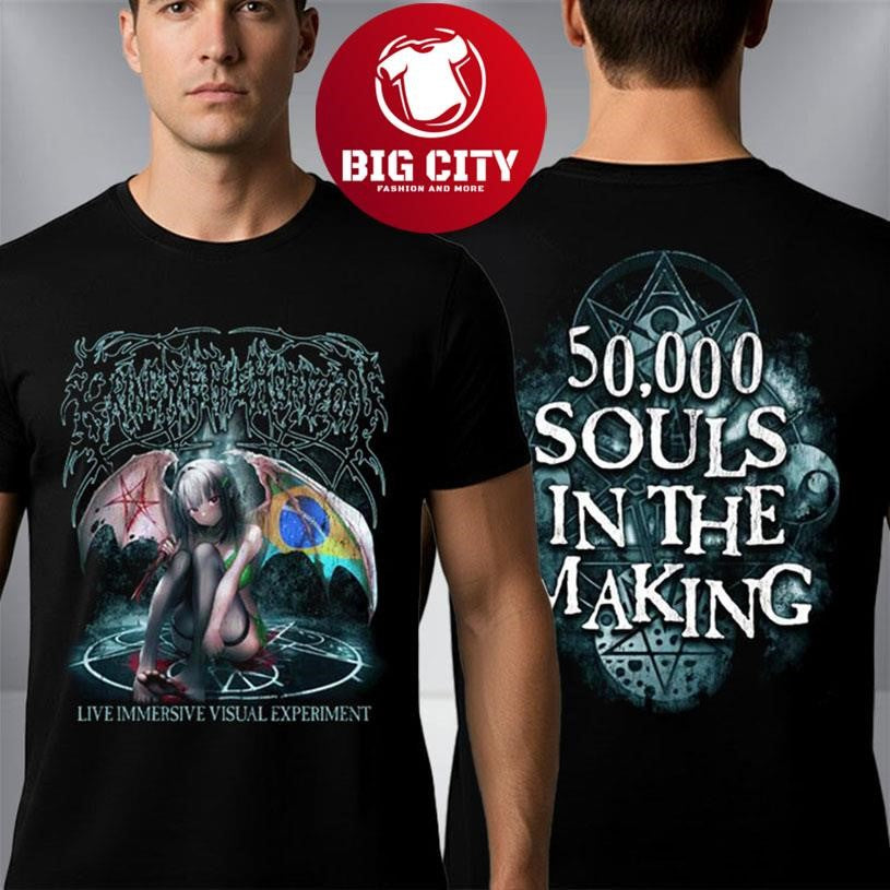 Bring Me The Horizon Live In Sao Paulo 50000 Souls In The Making Two Sided Shirt