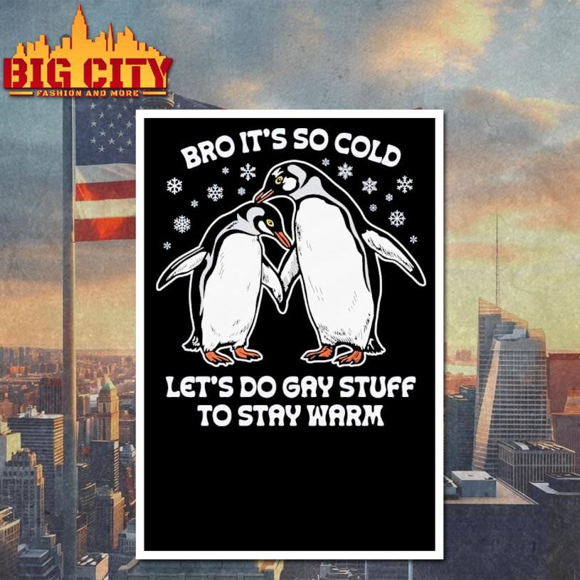 Bro It’s So Cold Let’s Do Gay Stuff To Stay Warm Shirt