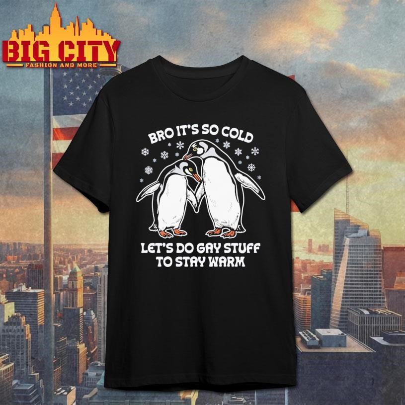 Bro It’s So Cold Let’s Do Gay Stuff To Stay Warm Shirt