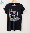 Brock Bowers Raiders Shield Signature Series Football T Shirt