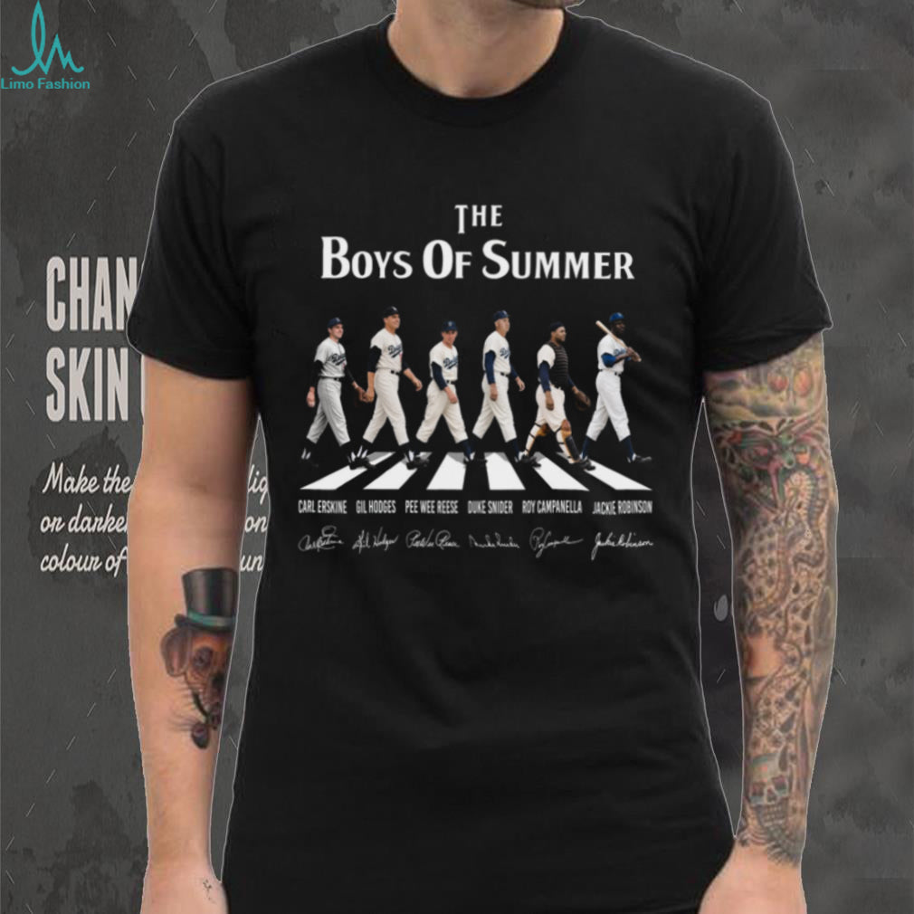 Brooklyn Dodgers Boys Of Summer 1955 Vintage Retro MLB Baseball Team Fan Men Women Shirt