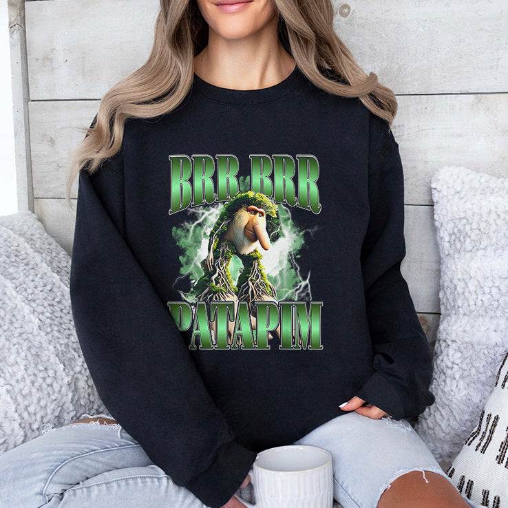 Brr Brr Patapim Italian Brainrot Meme T Shirt