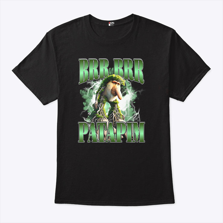 Brr Brr Patapim Italian Brainrot Meme T Shirt