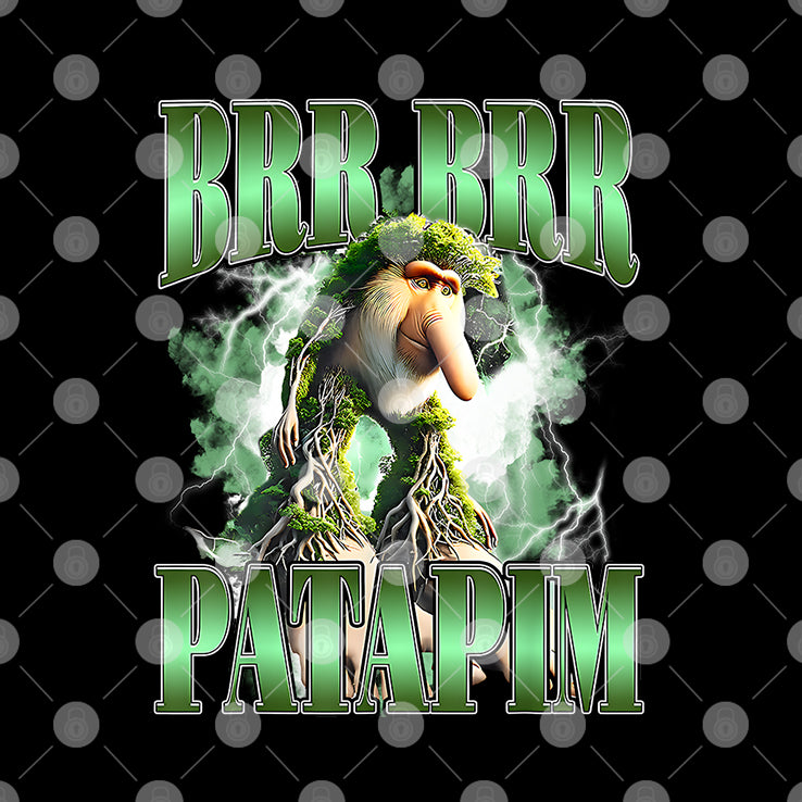 Brr Brr Patapim Italian Brainrot Meme T Shirt
