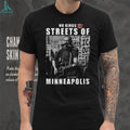 Bruce SpringsT Shirtn No Kings Streets of Minneapolis Concert T Shirt
