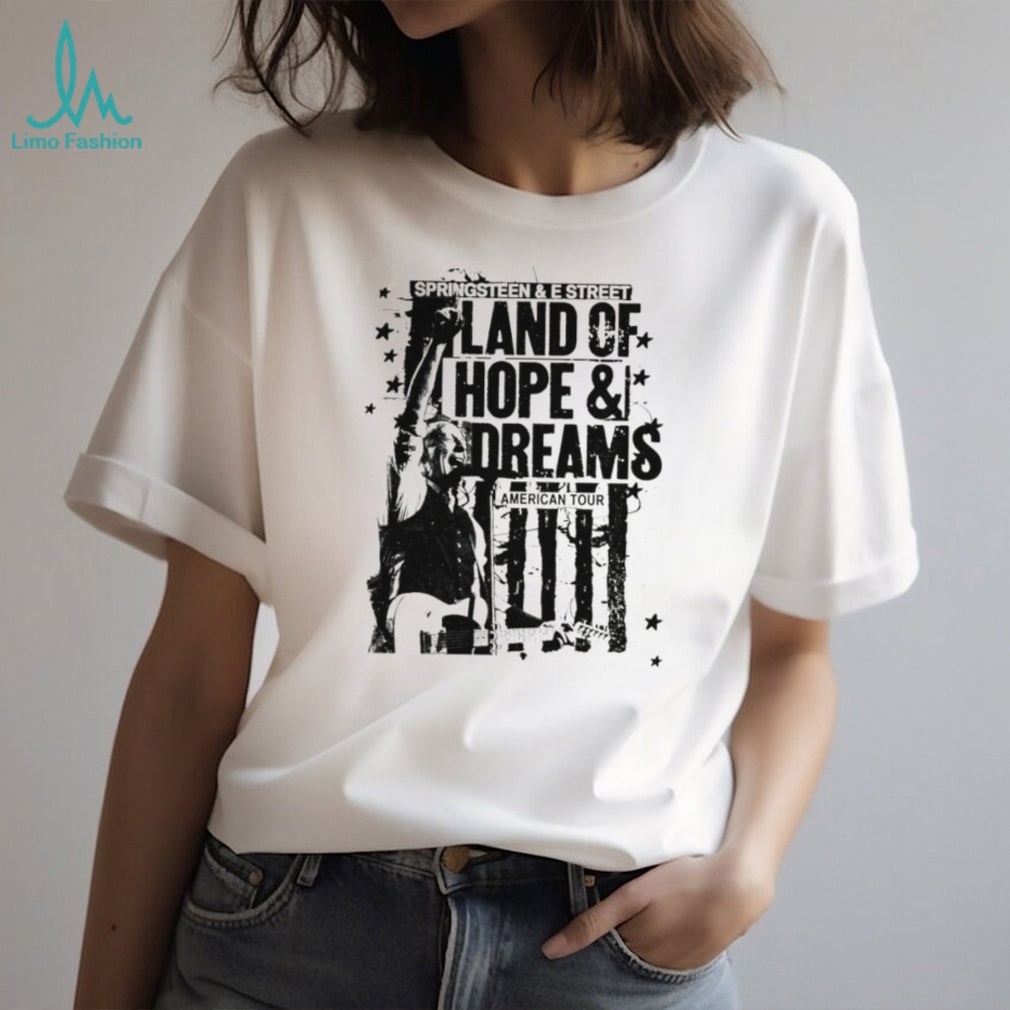 Bruce Springsteen Land Of Hope and Dreams American Tour T Shirt