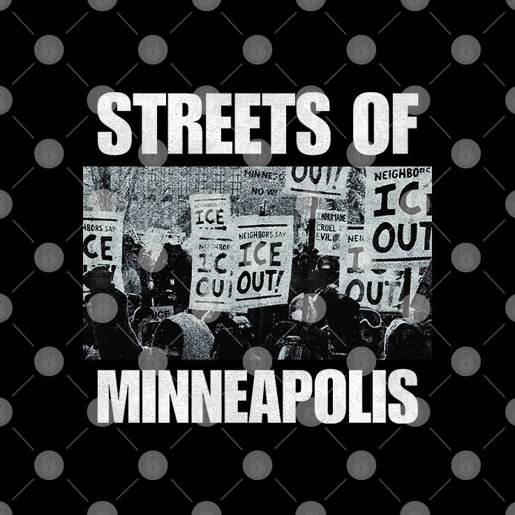 Bruce Springsteen Streets Of Minneapolis ICE Out Shirt