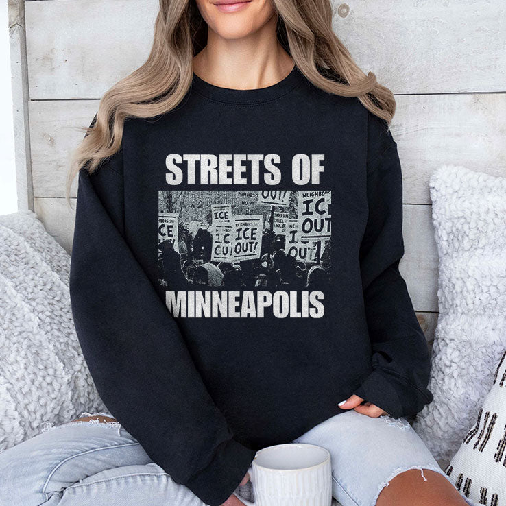 Bruce Springsteen Streets Of Minneapolis ICE Out Shirt