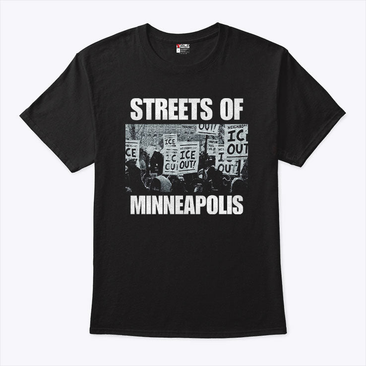 Bruce Springsteen Streets Of Minneapolis ICE Out Shirt