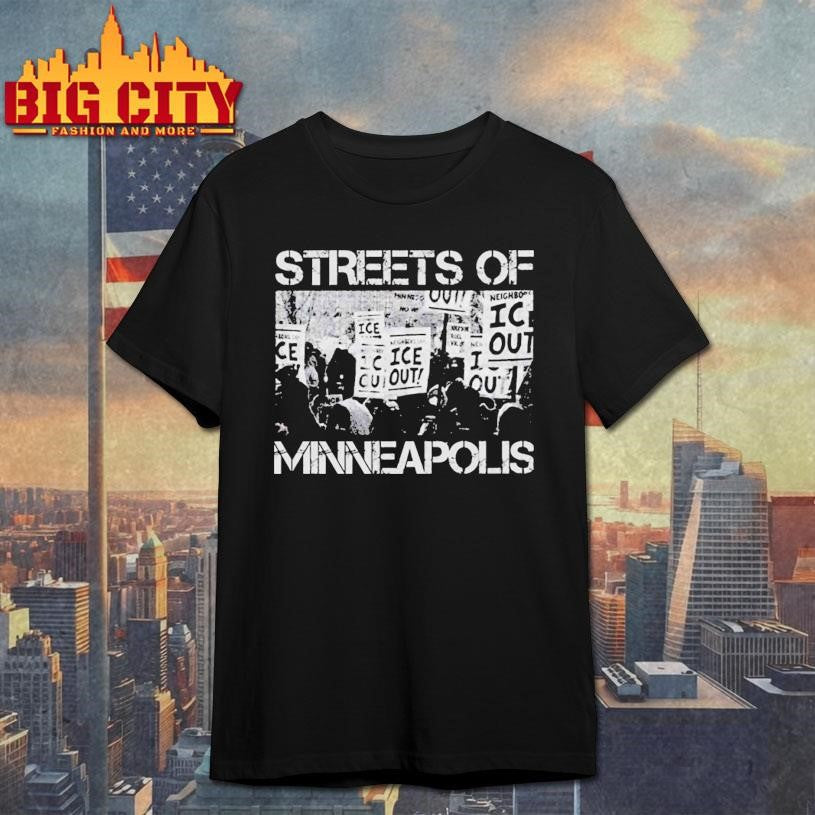 Bruce Streets Of Minneapolis Right Now Shirt