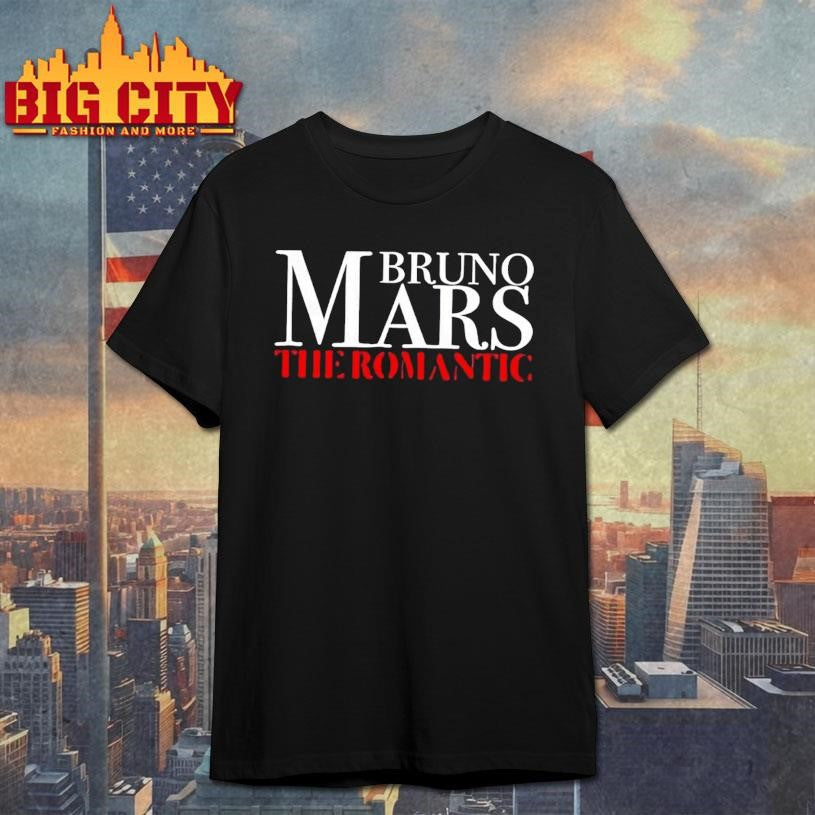 Bruno The Romantic Typography Shirt