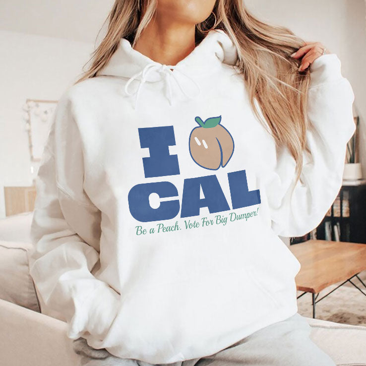 Bryan Woo I Peach Cal Be A Peach Vote For Big Dumper T Shirt
