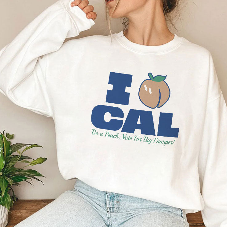 Bryan Woo I Peach Cal Be A Peach Vote For Big Dumper T Shirt