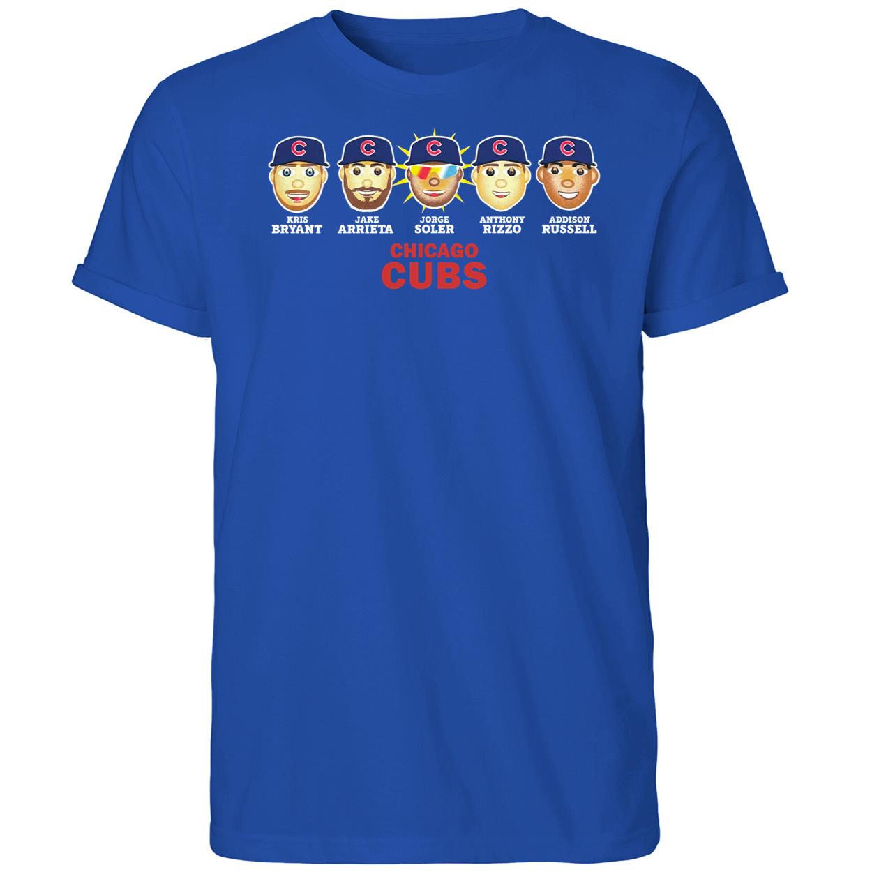 Bryant, Arrieta, Soler, Rizzo, Russell Chicago Cubs Shirt