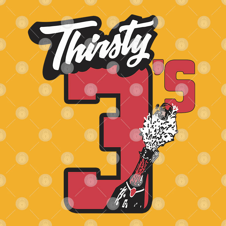 Bubba Wallace Thirsty 3’s Shirt