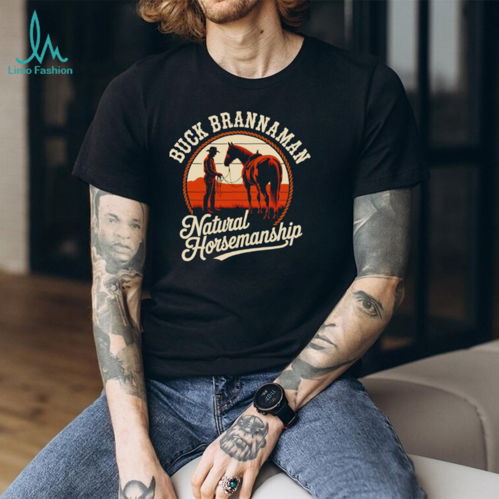 Buck Brannaman Natural Horsemanship Western Graphic T Shirt