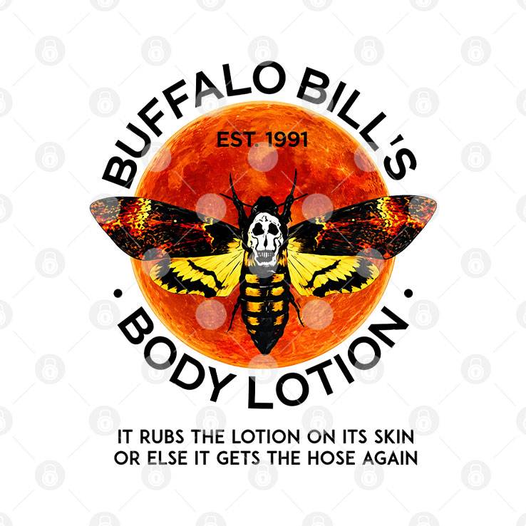 Buffalo Bill’s Body Lotion Silence Of The Lambs T Shirt