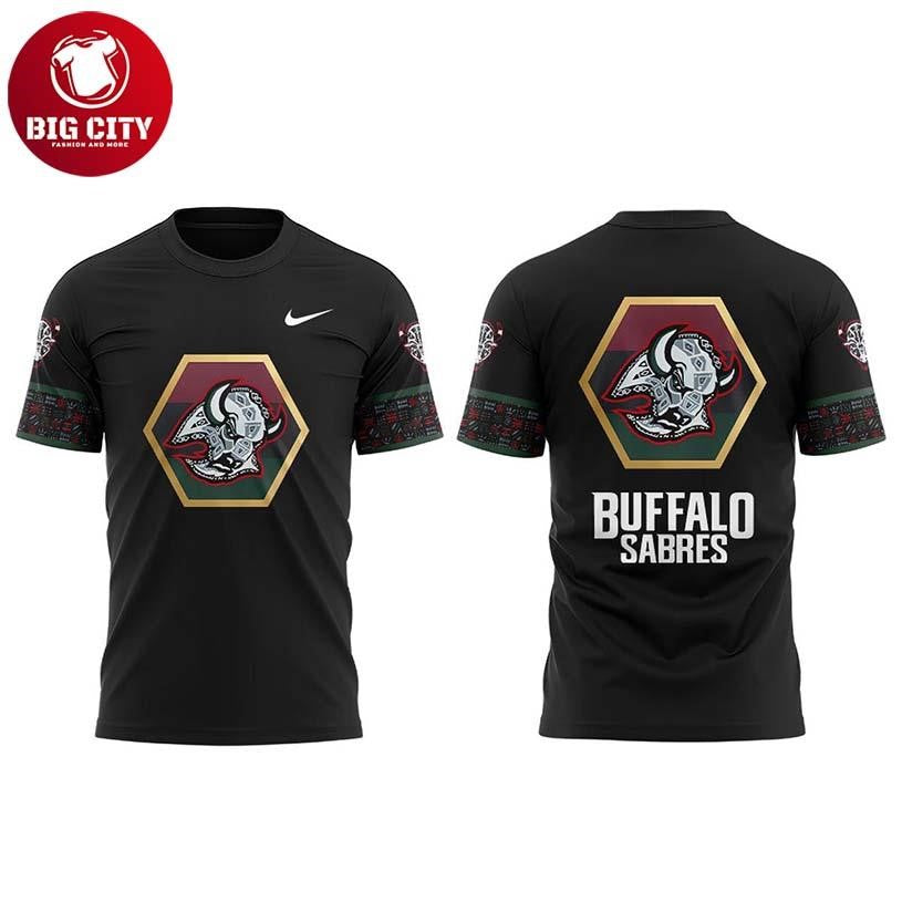 Buffalo Sabres Black History 2026 Night Celebrate Two Sided Shirt