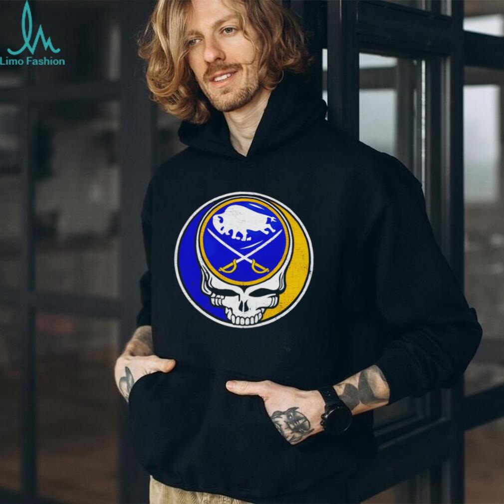 Buffalo Sabres x Grateful Dead Steal Your Face Mashup T shirt