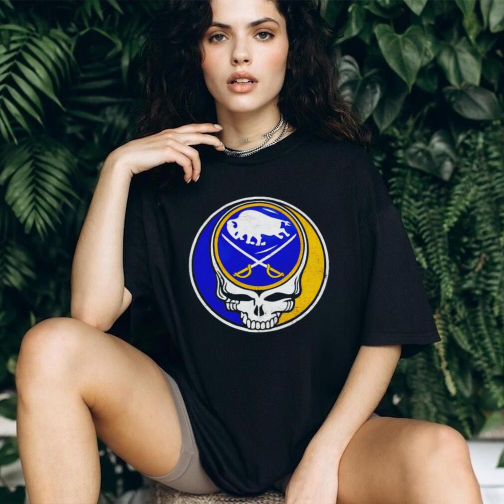 Buffalo Sabres x Grateful Dead Steal Your Face Mashup T shirt