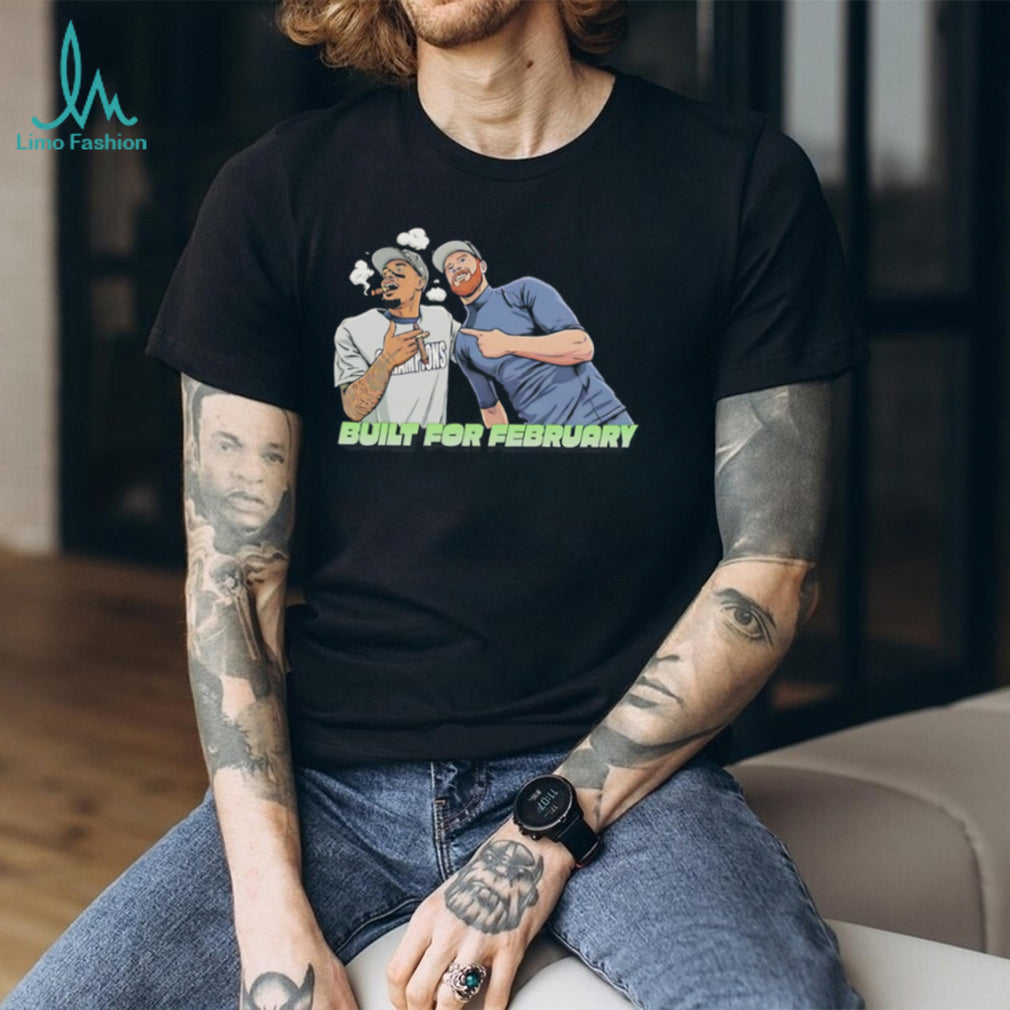 Built For February Football Champions Cigar Celebration Graphic T Shirt