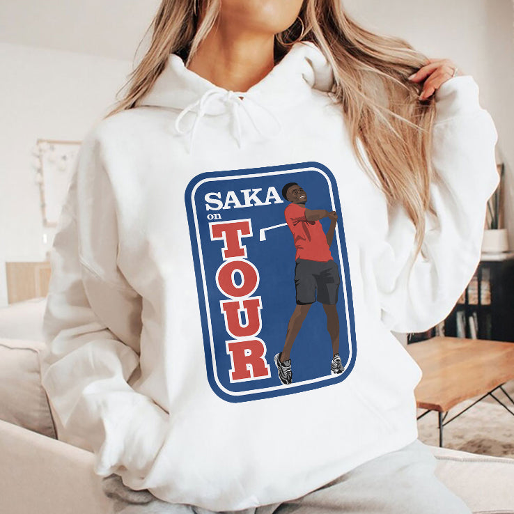 Bukayo Saka On Tour T Shirt