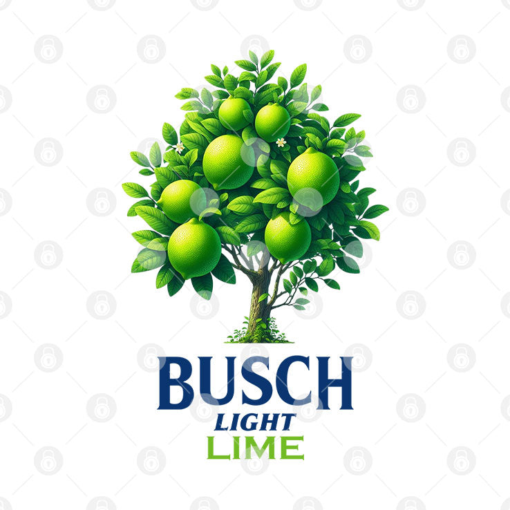 Busch Light Lime Beer T Shirt