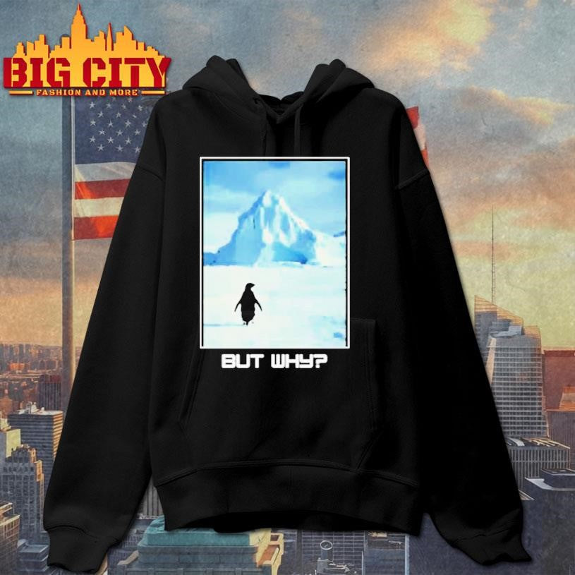 But Why Penguin Meme Shirt