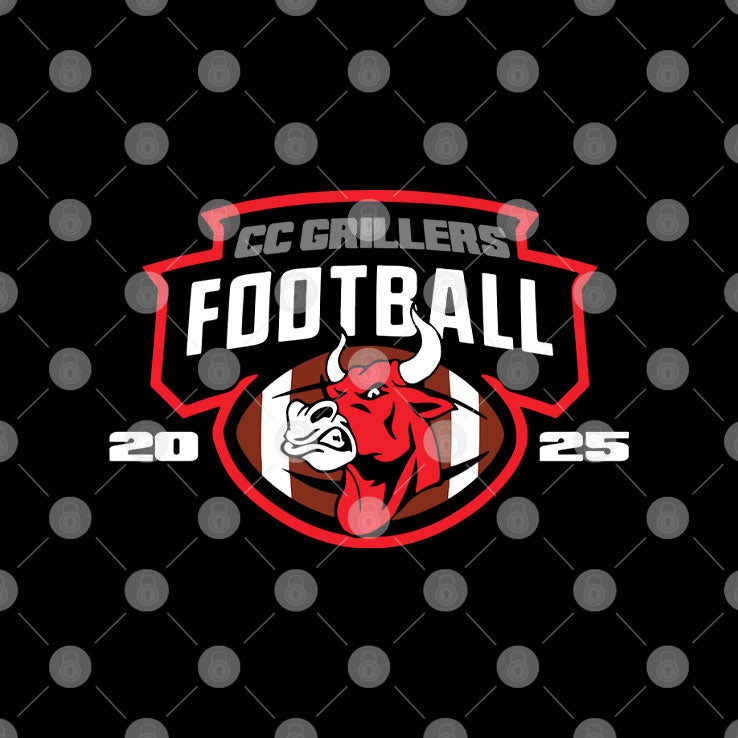 CC Grillers Football 2025 T Shirt